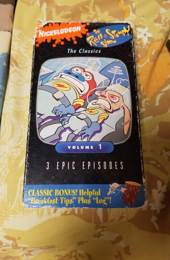 Vintage the Ren and Stimpy Show VHS Tape 3 Epic Episodes Etsy