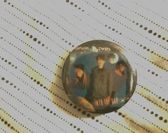Botón de pinback de los gemelos Thompson