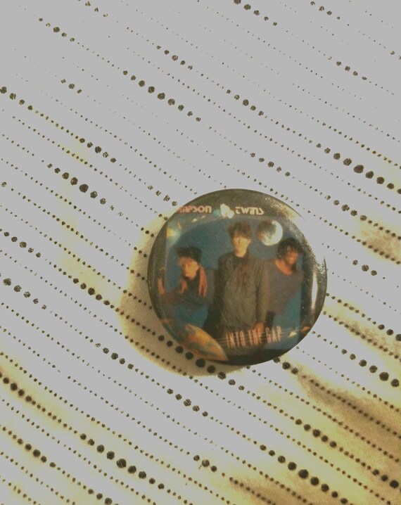 Thompson Twins Pinback Button - image 1