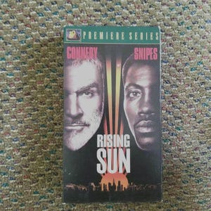 Rising Sun VHS Tape