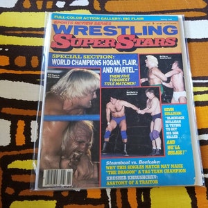 Vintage Wrestling SuperStars Magazines Spring 1986