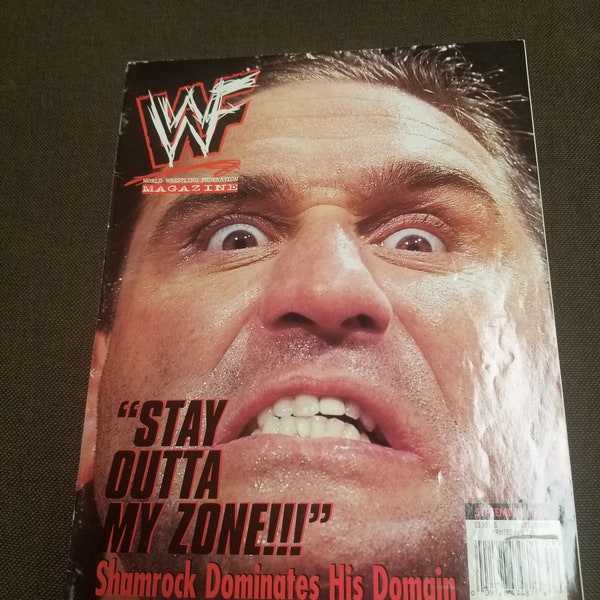 WWF Magazine September 1998 Ken Shamrock Cover