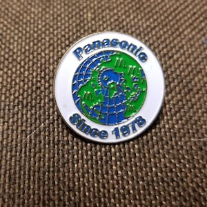 Vintage McDonald&#39;s Panasonic Since 1978 Employee Enamel Pin