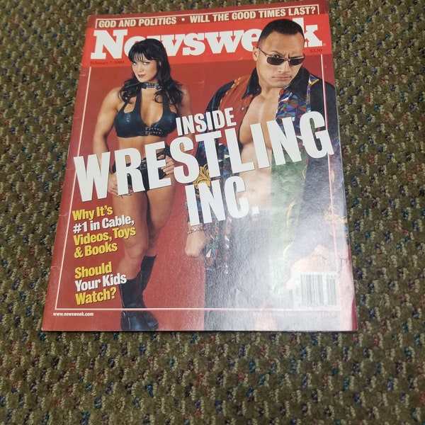 Newsweek Magazine February 7 2000 Chyna The Rock Cover