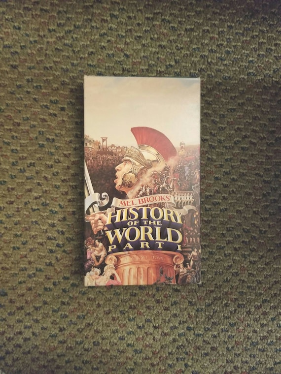 Mel Brooks A History of the World Part VHS Tape