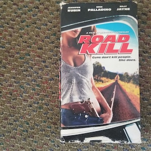 Road Kill VHS 2001 City Heat Productions Rubin Palladino Jayne Classic Movie.