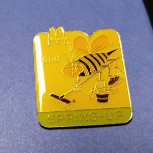 Vintage McDonald&#39;s Spring Up 1989 Employee Pin