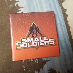 Vintage Small Soldiers Pinback Button