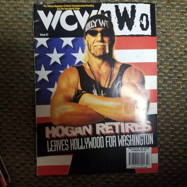 WCW NWO Magazine 1998 Hollywood Hulk Hogan Cover