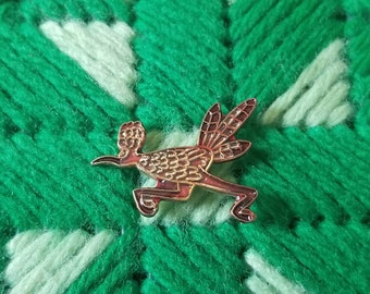 Vintage Roadrunner emaille pin revers pin