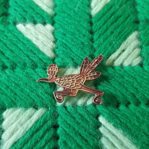 Roadrunner Pin Etsy
