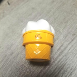 changeables mcdino cone loose action figure mcdonalds 1990