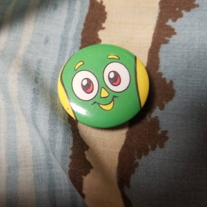 Vintage Gumby Pinback Button