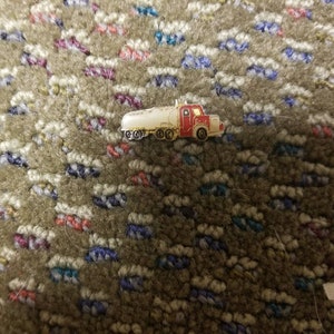 Vintage Semi Truck Enamel Pin