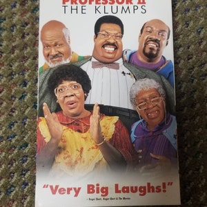Nutty Professor II 2 The Klumps VHS Tape Eddie Murphy