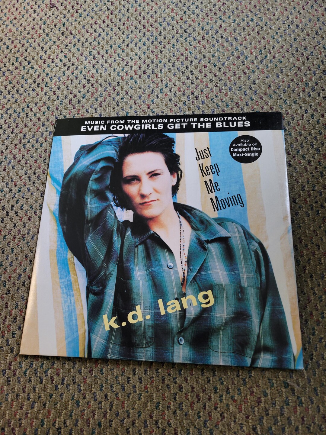 KD Lang - Just Keep Me Moving (1993) Vinyl 12