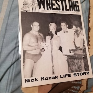 Thursday September 12 1963 Wrestling City Coliseum Nick Kozak LIFE STORY