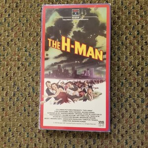 The H Man VHS Tape