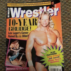 The Wrestler Magazine Lex Luger Cover November 1997