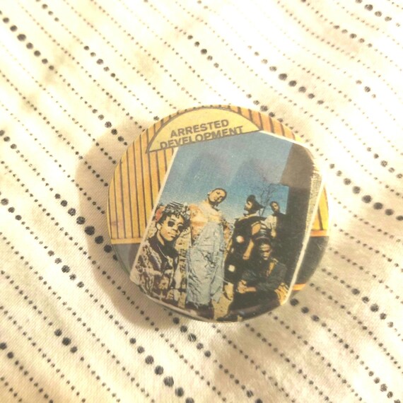 Vintage Arrested Development Pinback Button - image 1