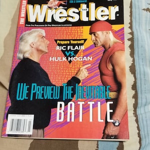 The Wrestler Magazine Juli 1994 Ric Flair Vs Hulk Hogan Cover