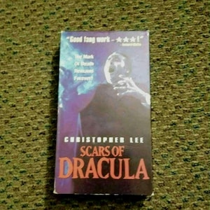 Scars of Dracula VHS Tape