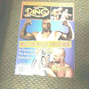 The Ring May 1998 Mike Tyson Stone Cold Steve Austin Cover