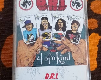 D.R.I. Four of A Kind Cassette Tape