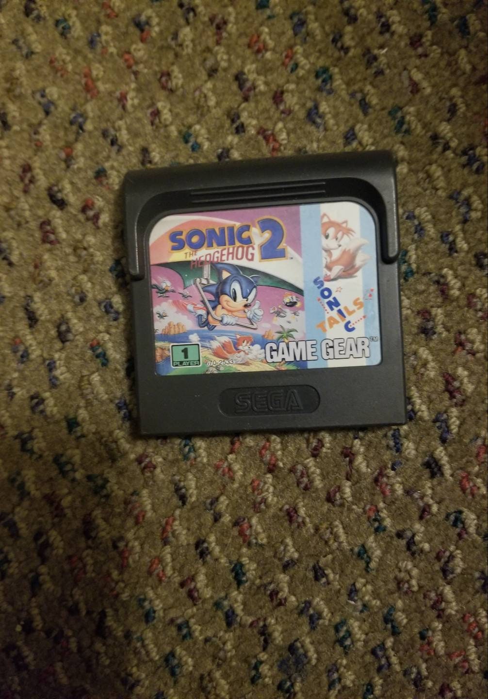 Sonic The Hedgehog 2 Sega - Sega Game Gear