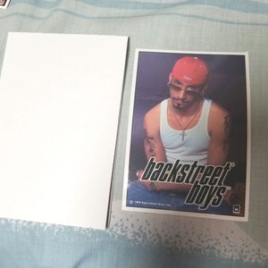 Vintage Backstreet Boys AJ McLean Verkaufsautomat Aufkleber