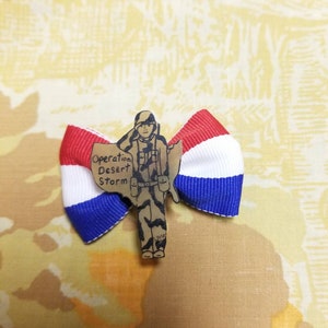 Vintage Operation Desert Storm Ribbon Pin