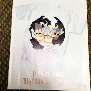 WWF 1995 Summer Merchandise Catalog Diesel Shawn Michaels Great