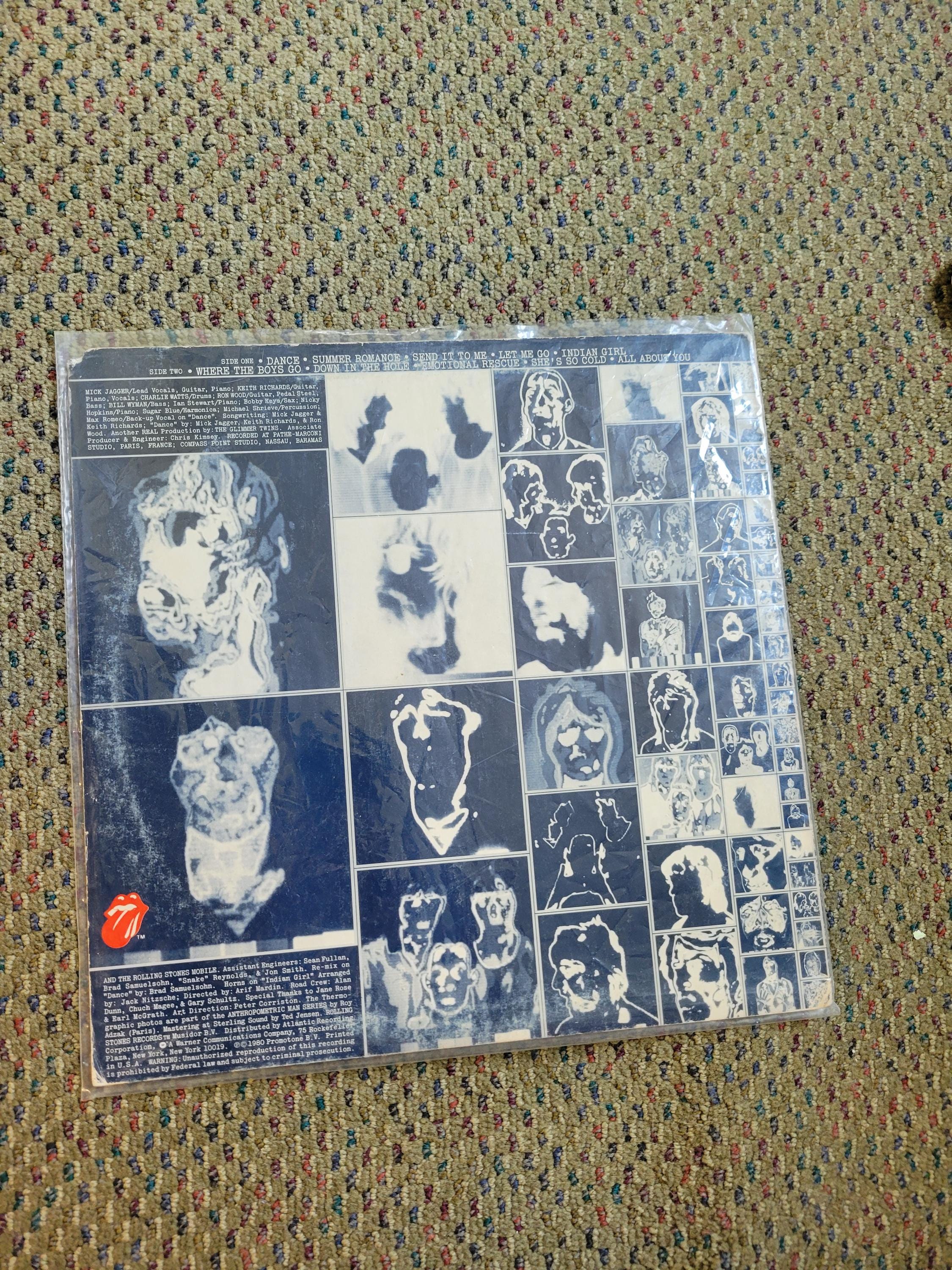 Rolling Stones Emotional Rescue - Etsy