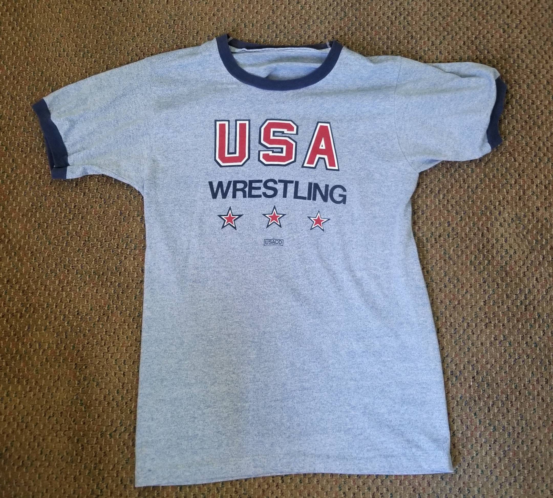 Usa wrestling t shirts 2025