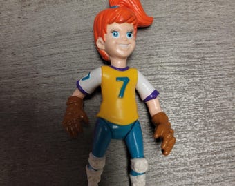 Vintage 1990 Burger King Kid's Club Boomer Roller Skating 4.5