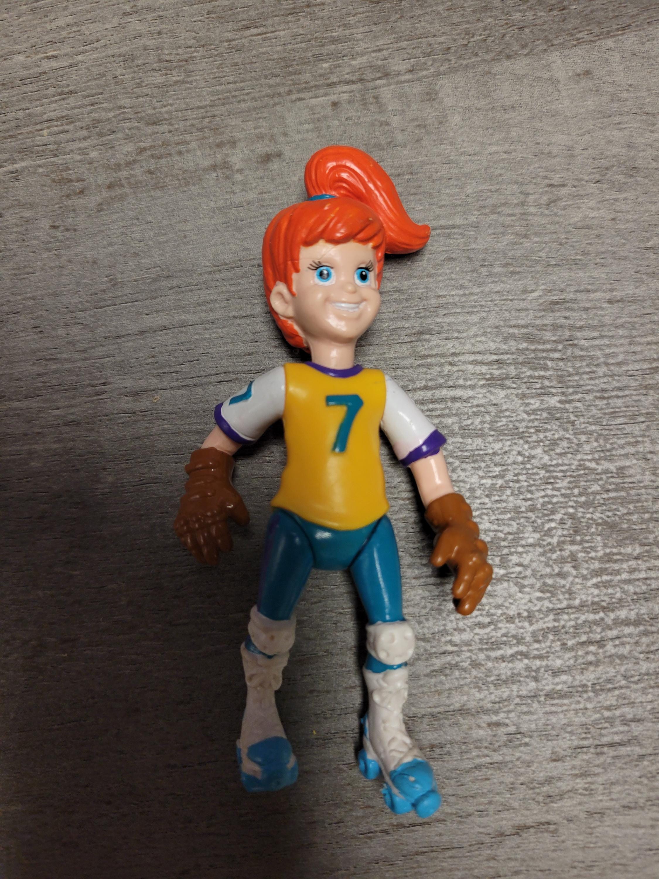 Vintage 1990 Burger King Kid's Club Boomer Roller Skating 4.5