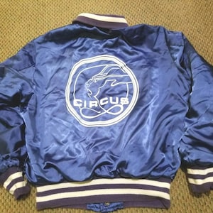 Circus Empire Satin Baseball Jacket