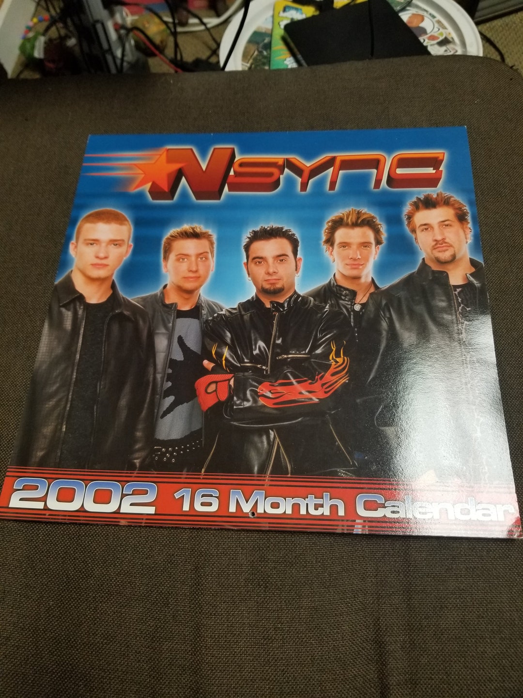 NSYNC 2002 Wall Calendar Etsy