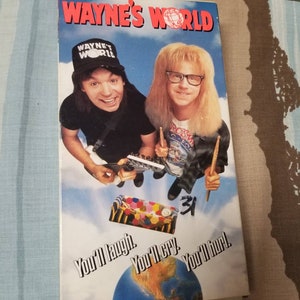 Vintage Wayne&#39;s World VHS Tape