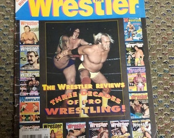 The Wrestler Magazine January 1996 30th Anniversary Cover