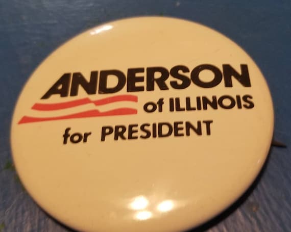 Vintage Anderson of Illinois for President Campai… - image 1
