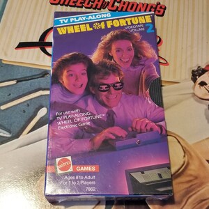 Vintage Sealed Wheel of Fortune VHS Boardgame tape