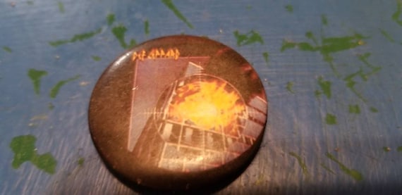 Vintage Def Leppard Pin - image 1