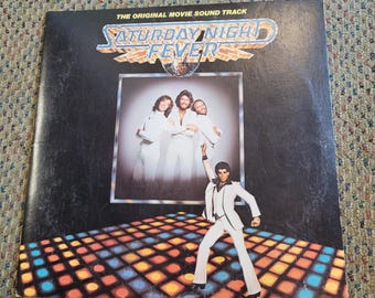 BEE GEES ジョン・トラボルタ 直筆サイン入り #1 レコード ビニール