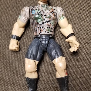 1996 WWF WWE Cold Stone Steve Austin Wrestling  6" Figure Jakks Titan Sports
