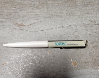 Promo médicale pharmaceutique de stylo de représentant de drogue de métaux lourds de Norvasc bouton de clic