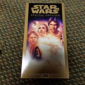 Star Wars Special Edition VHS Tape
