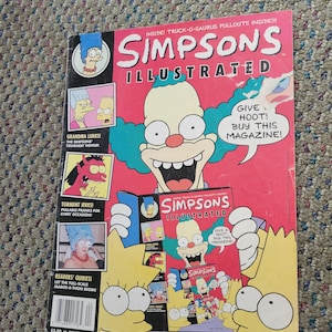 Die Simpsons Illustrierte Winter 1992 Bongo Comics Sammleredition