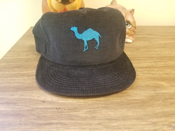 Vintage Black & Camel Hat Vintage 90s CAMEL Cigarettes Promo Snapback Hat - Official  main image 3