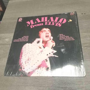 Elvis Presley Mahalo From Elvis Vinyl LP